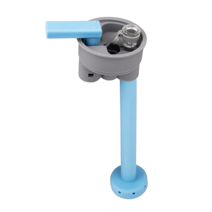 POTO Water Bottle Bong, Blue Adapter