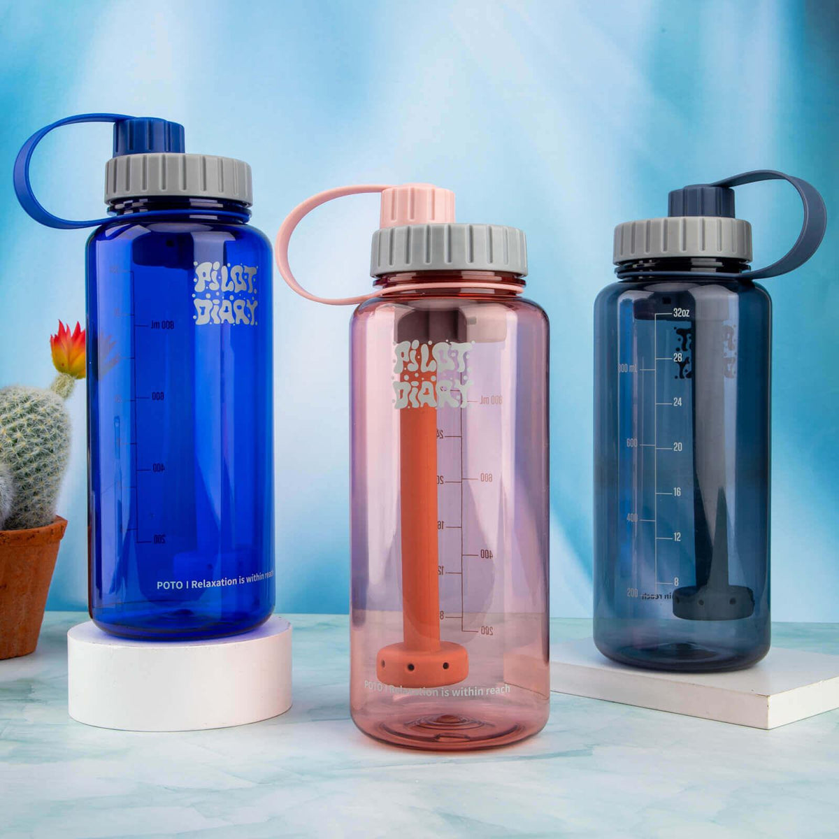 POTO Water Bottle Bong - Discreet Smoker