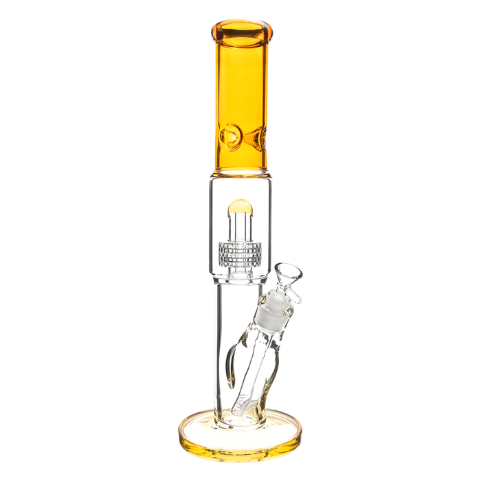 Medusa Customs 16" Color Tube w/ Matrix Perc, Pink