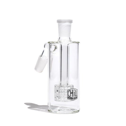 Chill - Glass Ash Catcher - Showerhead Perc - Discreet Smoker