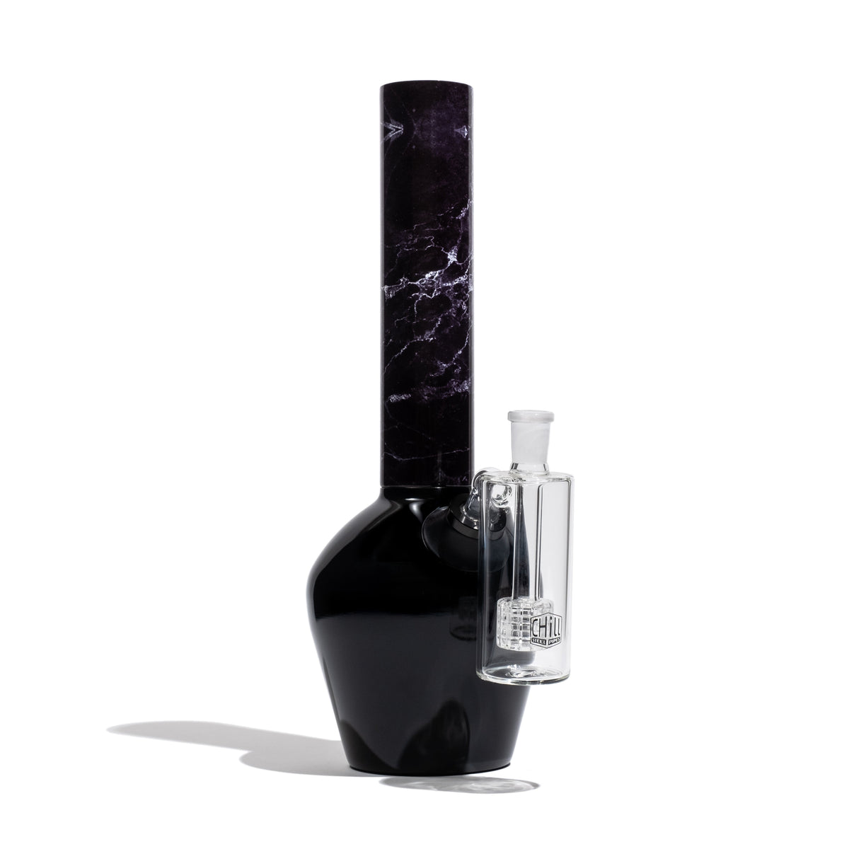 Chill - Glass Ash Catcher - Showerhead Perc - Discreet Smoker