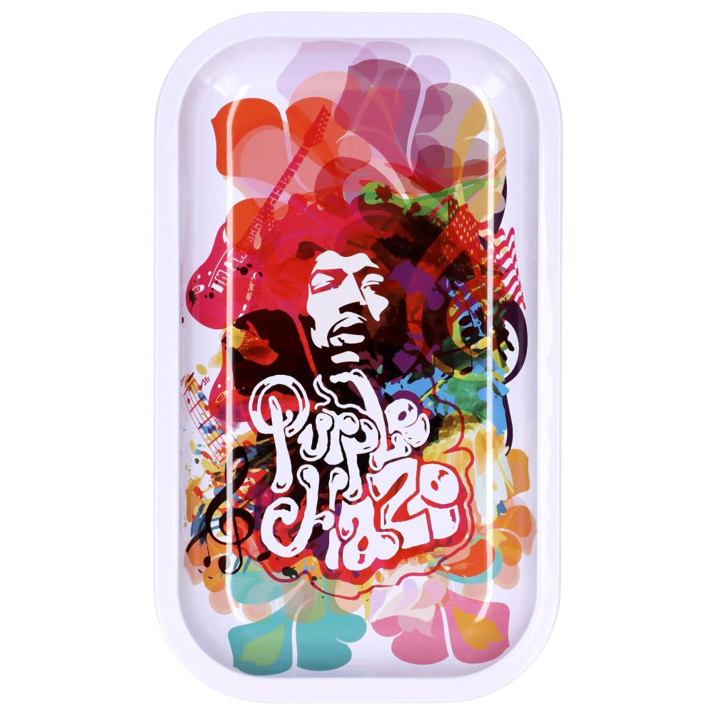 Rock Legends Jimi Rainbow Haze Rolling Tray - Discreet Smoker