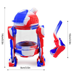 Silicone Bubbler Robot - Discreet Smoker