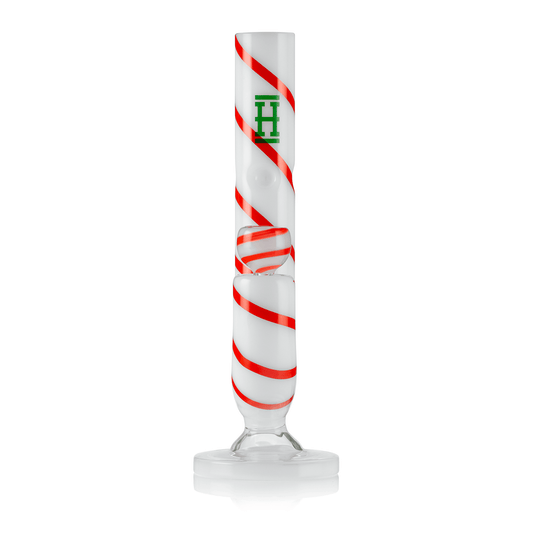 HEMPER - Candy Cane XL Bong 10.5" - Discreet Smoker