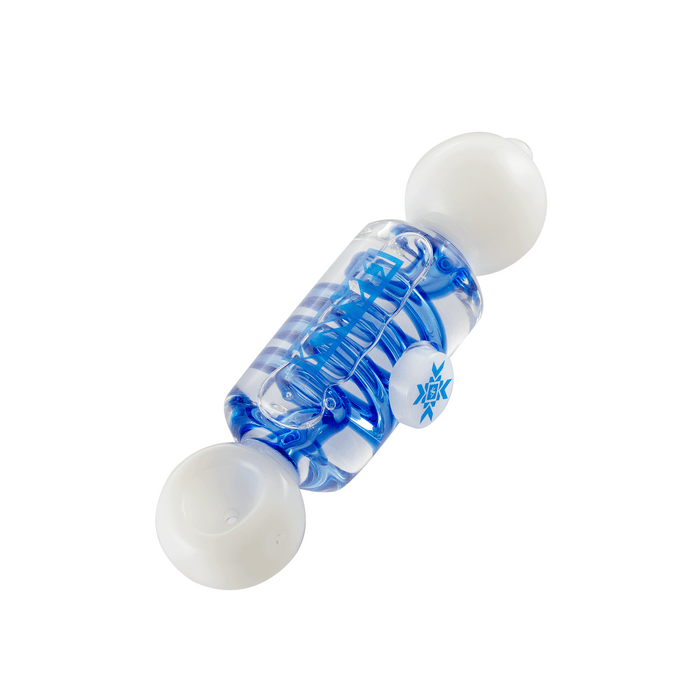 Kryo - Glycerin Bubble Hand Pipe | Freezable, White
