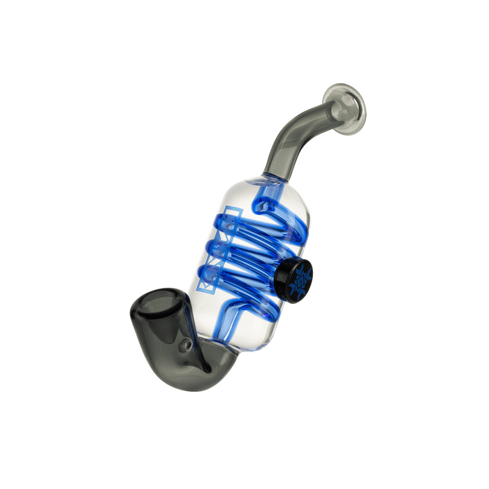 Kryo - Glycerin Sherlock Hand Pipe | Freezable, Black