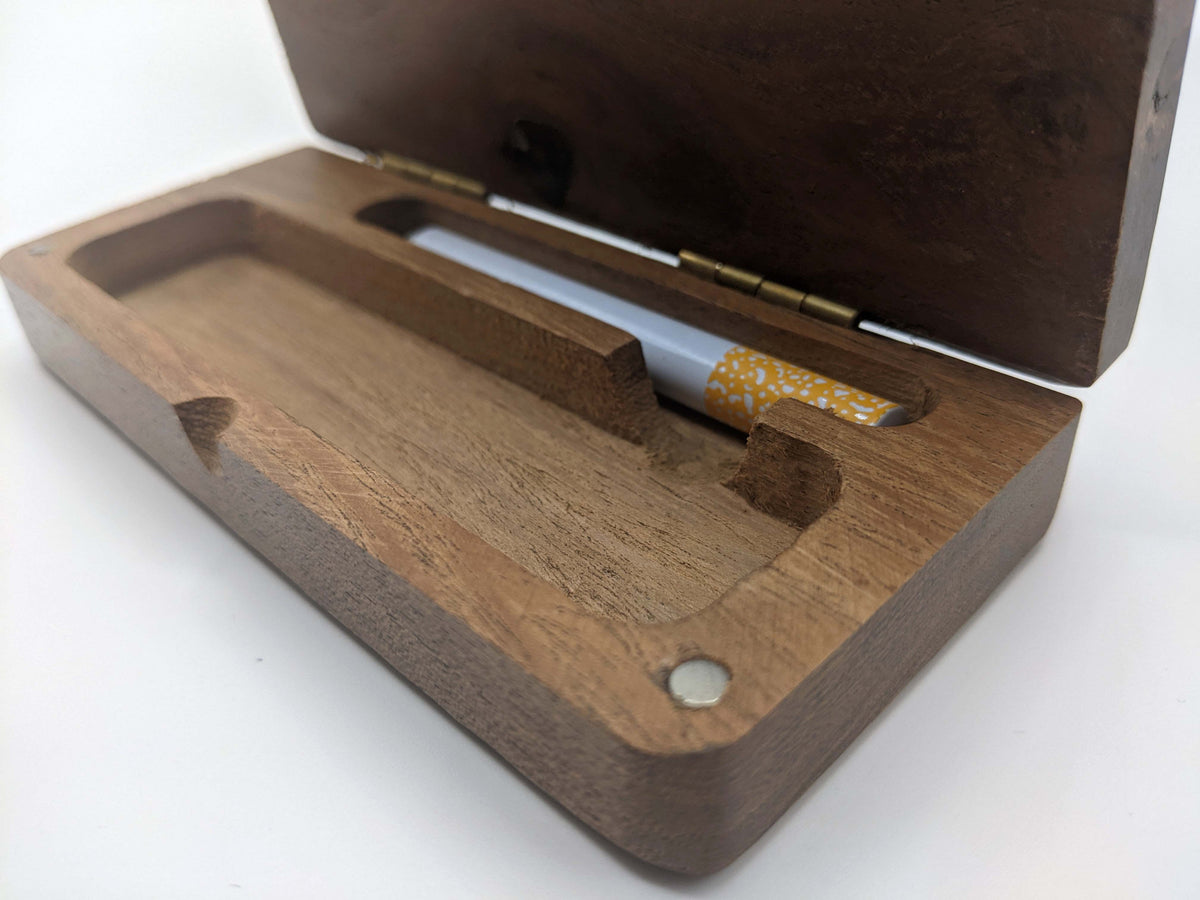 TokeBox Flip - Portable Pocket Size Storage Flip Box - Discreet Smoker