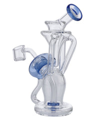 Bent Neck Dab Rig Recycler - Discreet Smoker