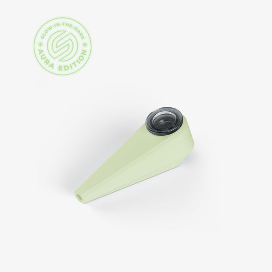 SOFTGLASS AURA TOKEN HAND PIPE - Discreet Smoker