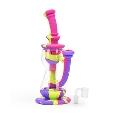 Ritual - 10'' Silicone Deluxe Incycler Dab Rig - Miami Sunset