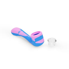 Ritual - 4.5'' Silicone Sherlock Pipe - Cotton Candy