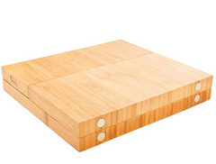 Large Magnetic Rolling Tray Closed, bamboo rolling tray, natural bamboo tray, raw bamboo rolling tray, raw rolling tray wood, bamboo tray, inexpensive rolling tray, rolling tray for sale, unique rolling trays, blunt rolling tray, blunt tray, cool rolling tray, small rolling tray, weed rolling tray