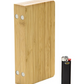 Wood Backflip Magnetic Rolling Tray - Closed View Alternative with Lighter, bamboo rolling tray, natural bamboo tray, raw bamboo rolling tray, raw rolling tray wood, bamboo tray, inexpensive rolling tray, rolling tray for sale, unique rolling trays, blunt rolling tray, blunt tray, cool rolling tray, small rolling tray, weed rolling tray