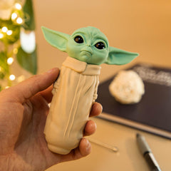 Baby Yoda Portable Silicone Hand Pipe - Discreet Smoker