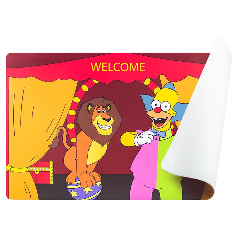 Silicone Dab Mat Lion & Clown - Discreet Smoker