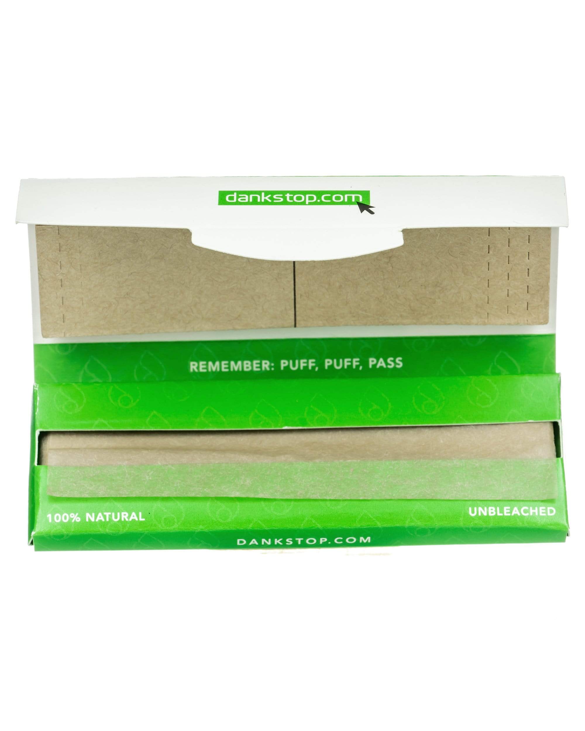 1-1/4" Unbleached Rolling Papers w/ Tips