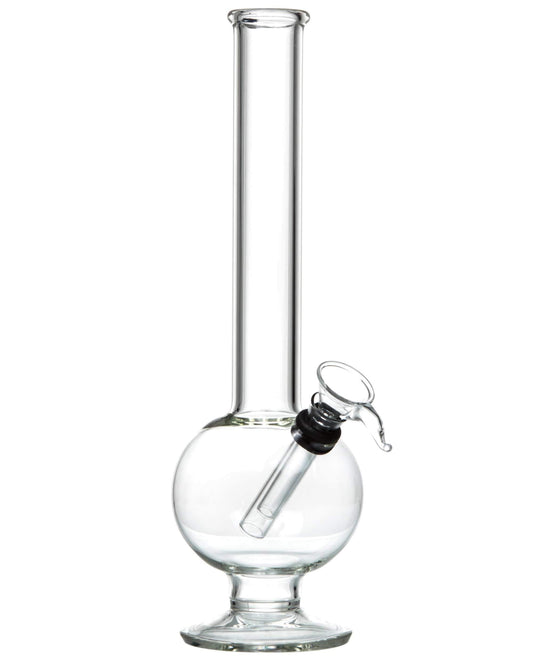 11" Glass Bubble Bong w/ Rubber Grommet - Discreet Smoker