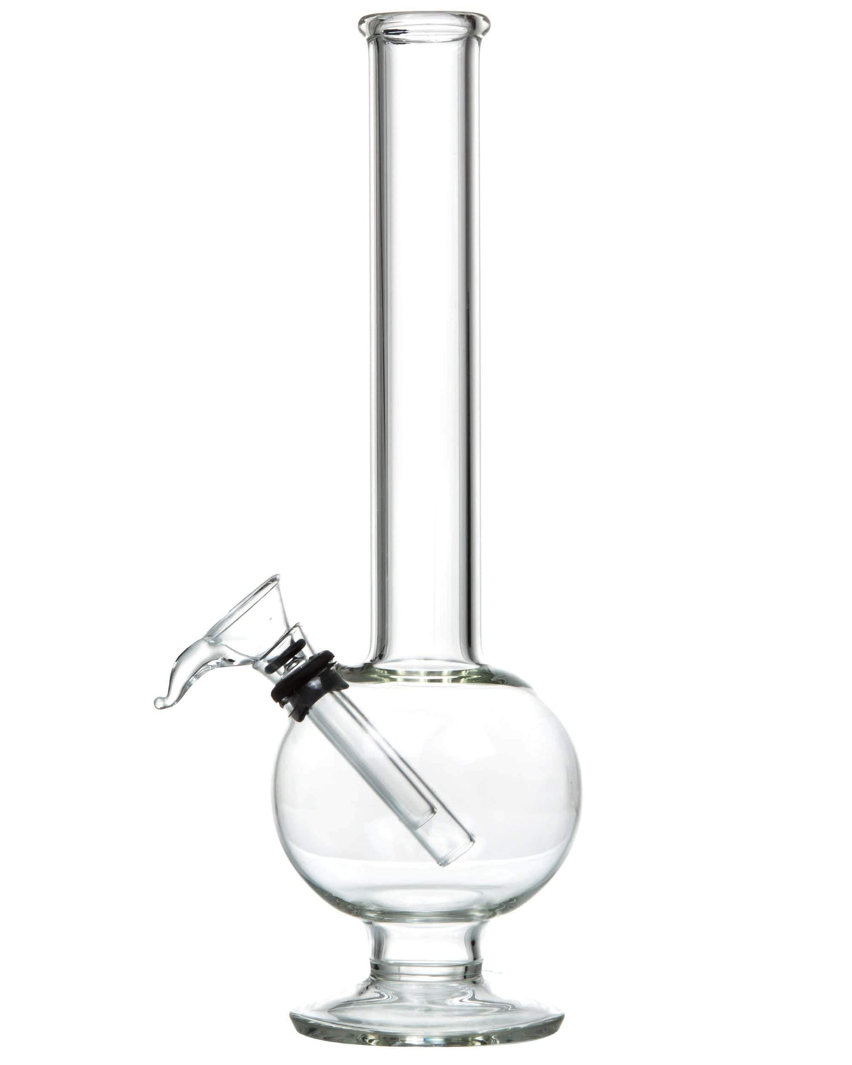 11" Glass Bubble Bong w/ Rubber Grommet - Discreet Smoker