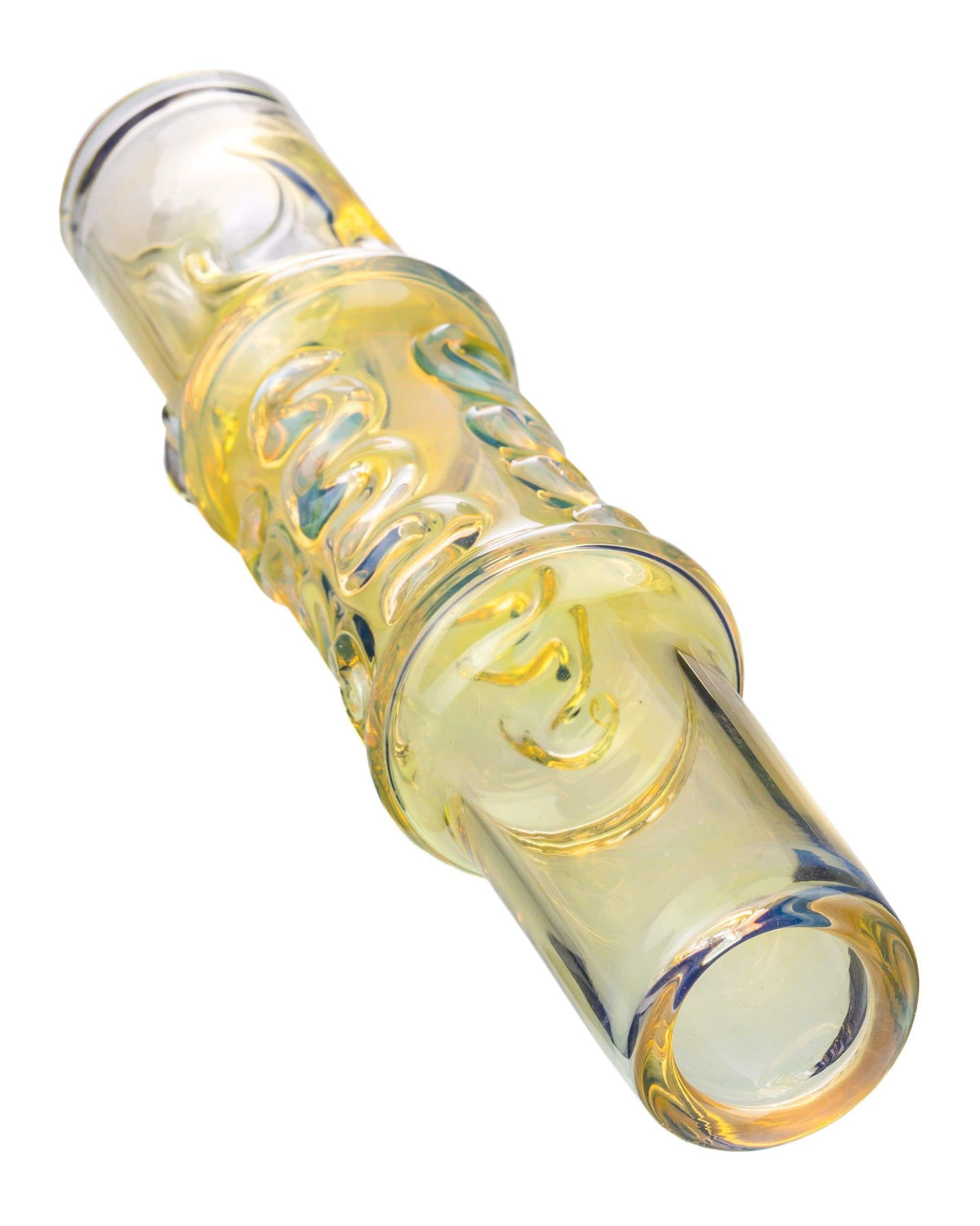 Fumed 8" Palm Steamroller - Discreet Smoker