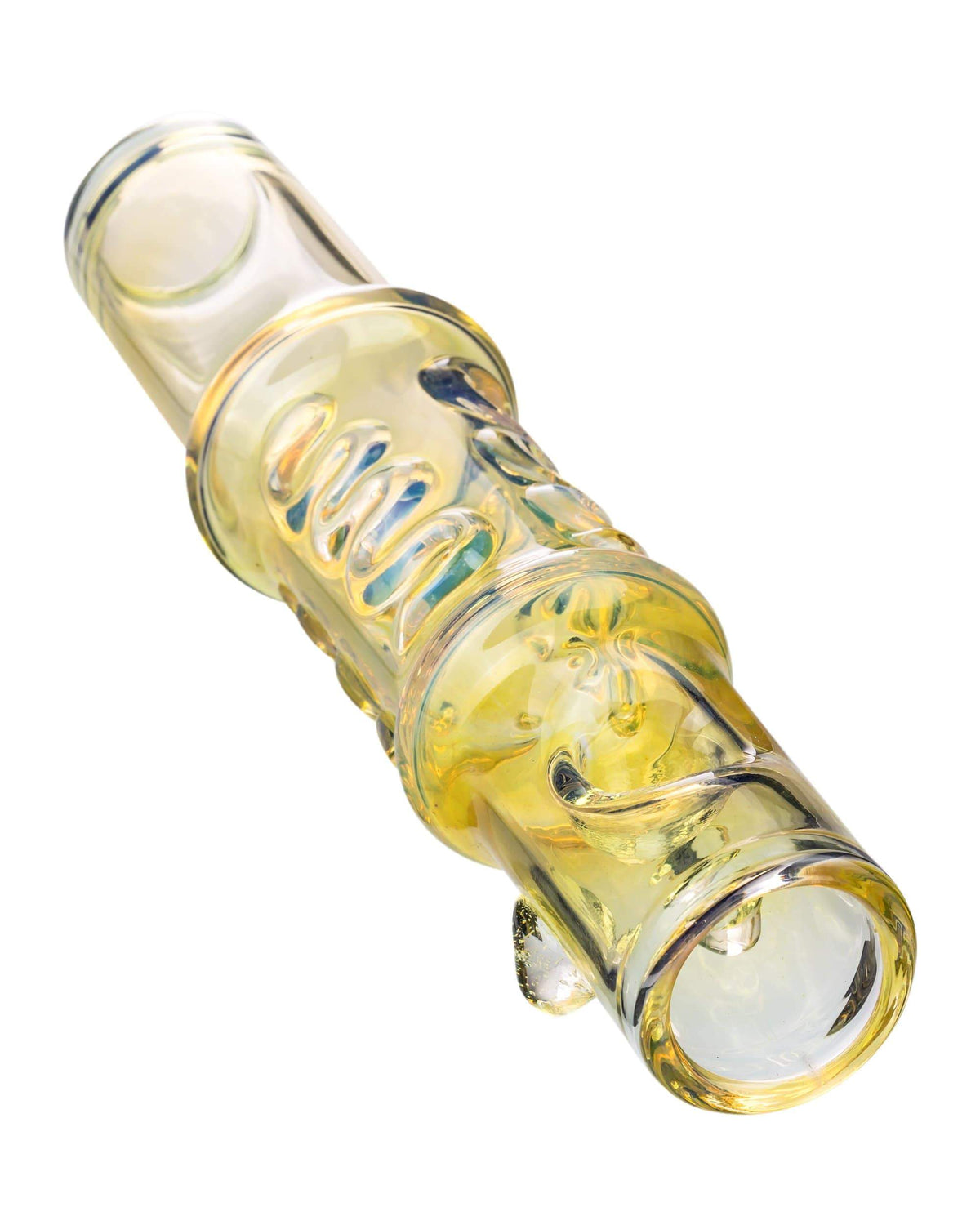 Fumed 8" Palm Steamroller - Discreet Smoker