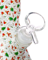 Holiday Wrapped Beaker Bong - Discreet Smoker