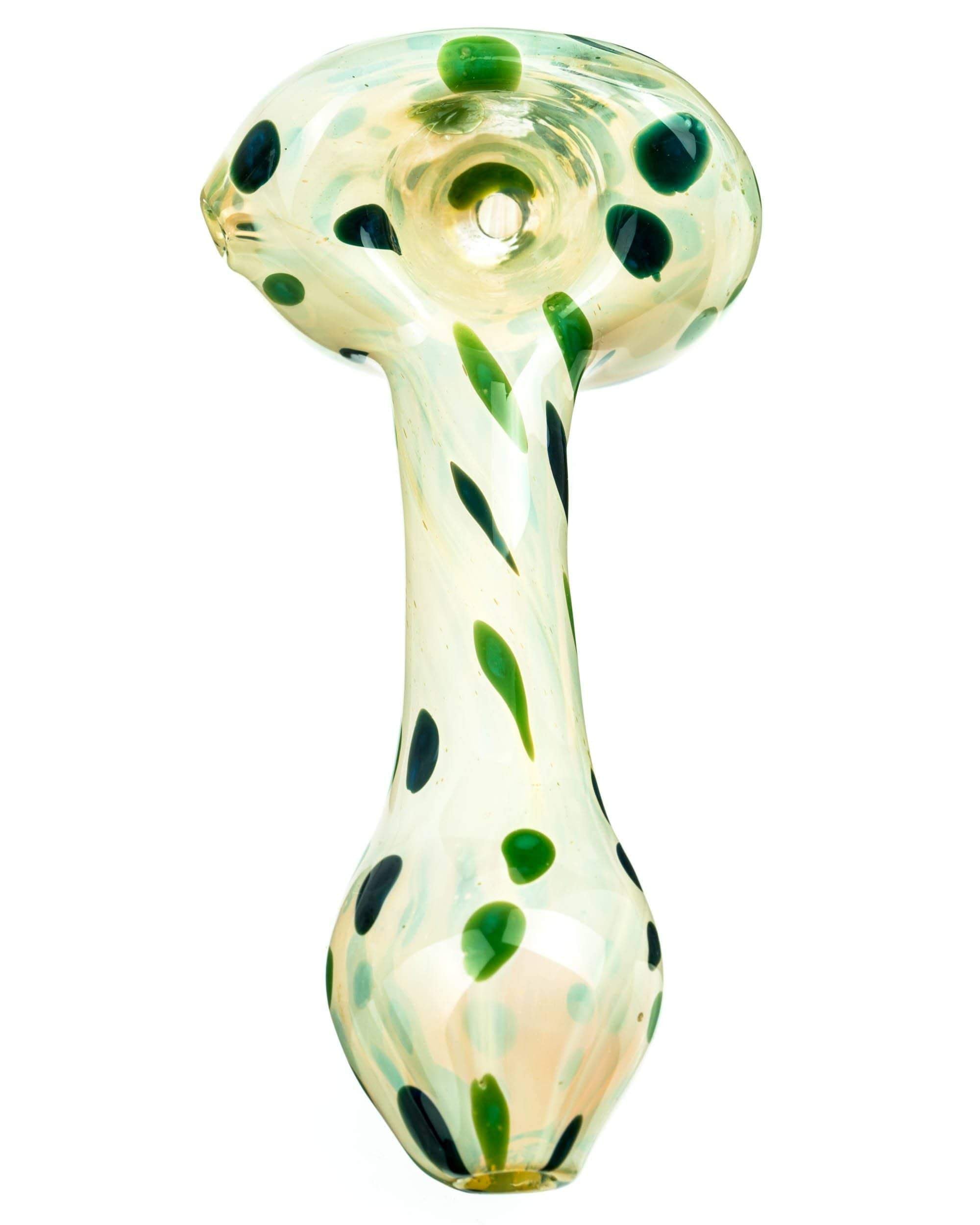 Milky Spotted Spoon Pipe