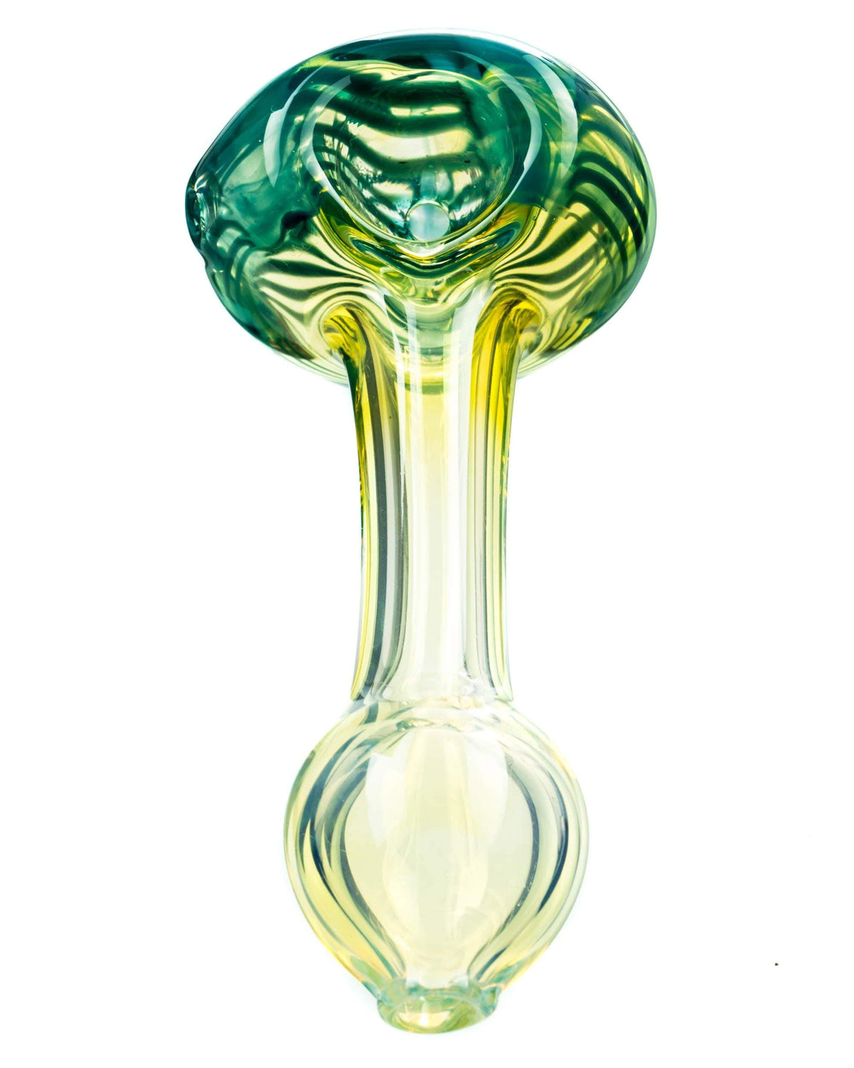 Raked Face Fumed Spoon Pipe - Discreet Smoker