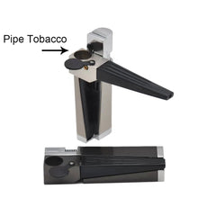 Pipe With Built In Lighter - Discreet Smoker