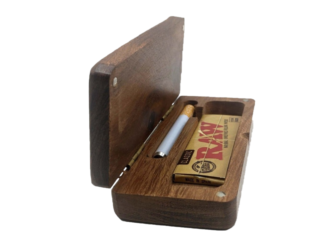TokeBox Flip - Portable Pocket Size Storage Flip Box - Discreet Smoker
