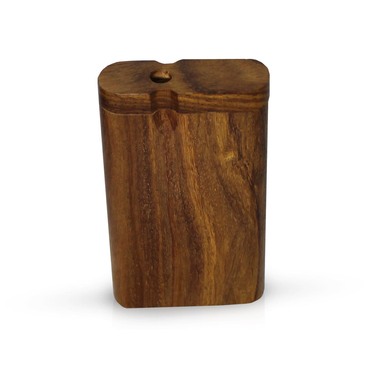 2 Pack - Wood Dugout w/One Hitter & Cleaning Tool - Discreet Smoker