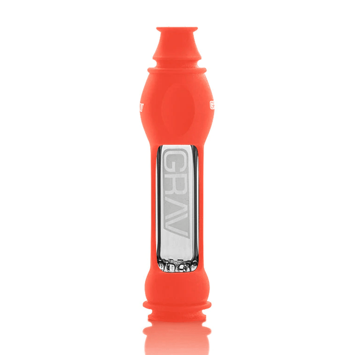 Grav 16mm Octo-Taster w/Silicone Skin, Scarlet Orange