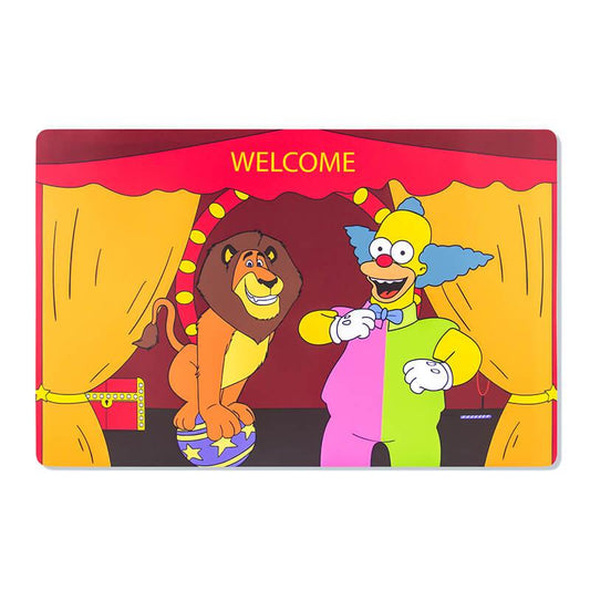 Silicone Dab Mat Lion & Clown - Discreet Smoker