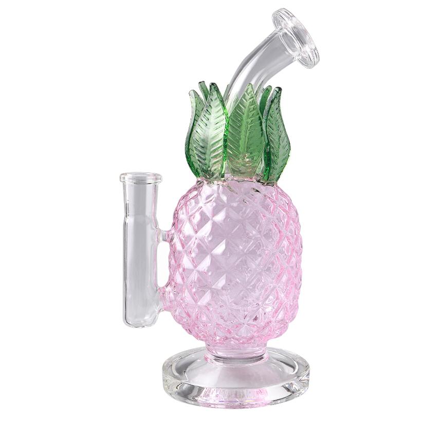 8" Tropicalia Pineapple Dab Rig - Discreet Smoker