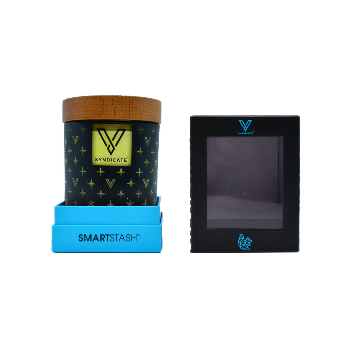 High End Yellow SoleStash (Grinder + Stash Jar) - Discreet Smoker