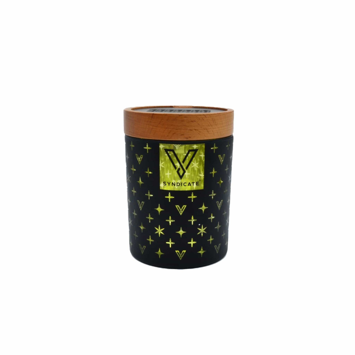 High End Yellow SoleStash (Grinder + Stash Jar) - Discreet Smoker