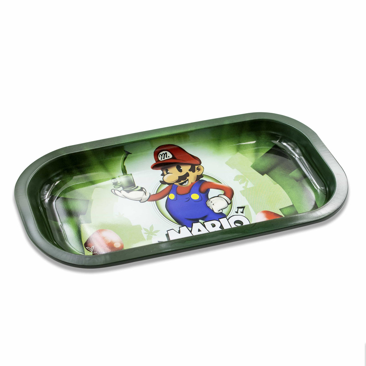 Mario Smoke Sesh Metal Rollin' Tray - Discreet Smoker