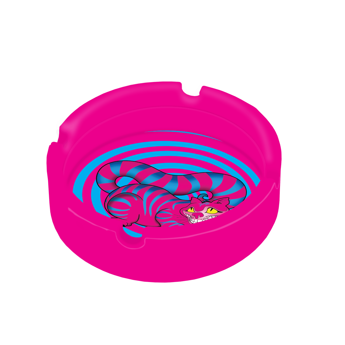Seshigher Cat Blazin' Silicone Ashtray - Discreet Smoker