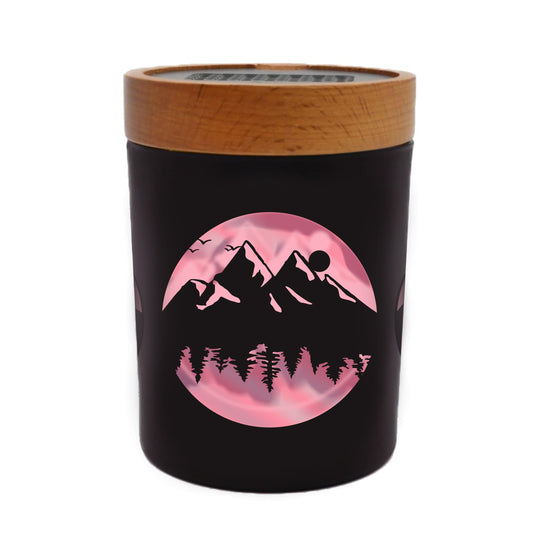 High Elevation Pink SoleStash (Grinder + Stash Jar) - Discreet Smoker