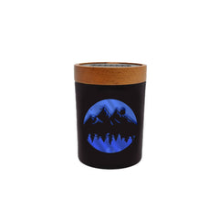 High Elevation Blue SoleStash (Grinder + Stash Jar)