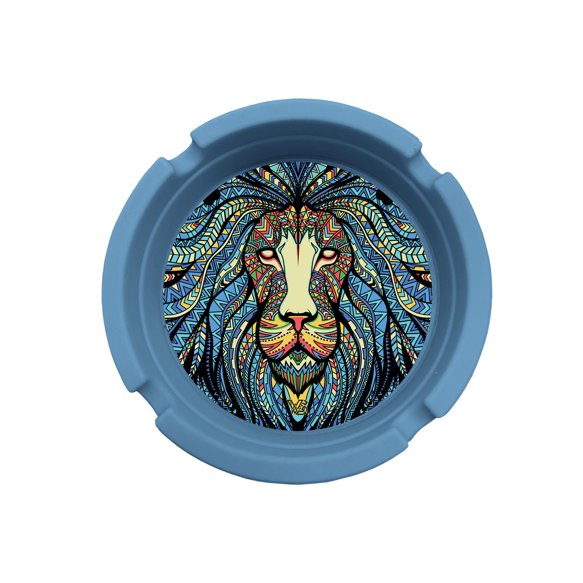 Tribal Lion Blazin' Silicone Ashtray - Discreet Smoker