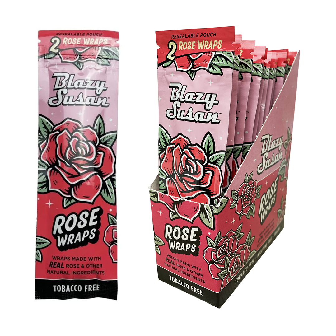 Blazy Susan Wraps (25 pack) - Discreet Smoker